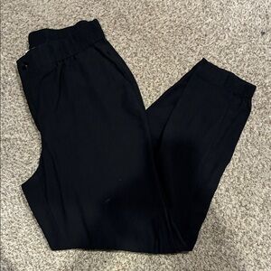 Black Casual Jogger Pants